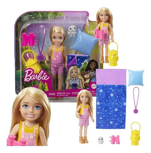 Muñeca Chelsea Campamento  Barbie Em