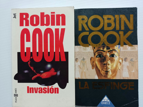 Invasiónl 1998 México & La Esfinge 1995 España - Robin Cook