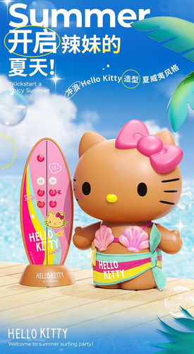 Caja De Regalo Con Altavoz Bluetooth Kawaii Hello Kitty Para
