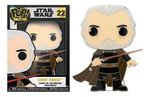 Funko Pop Pin Star Wars Count Dooku