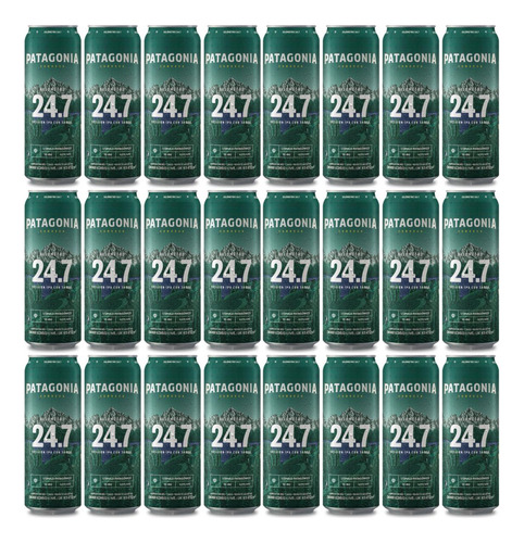 Cerveza Patagonia 24.7 Ipa Lata 410 Ml Pack X24 Fullescabio