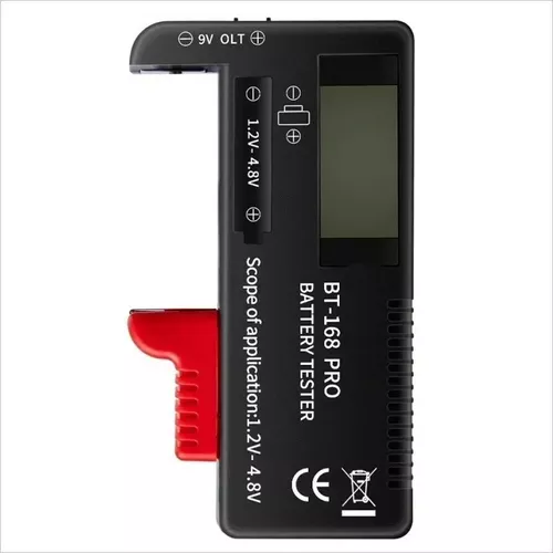 Tester Digital Para Chequear Estado De Pilas Bt-168 Pro