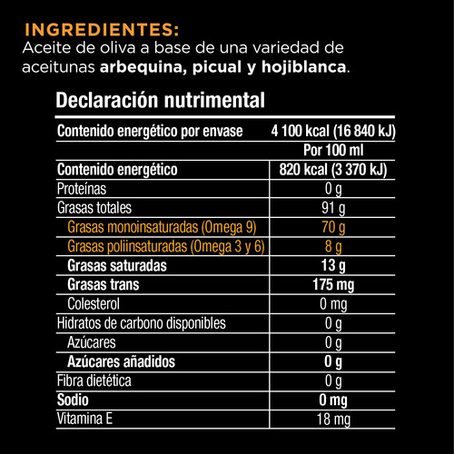Oli Aceite De Oliva 500ml