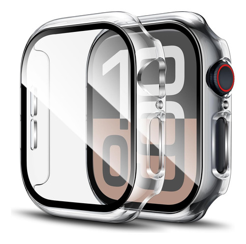 Capa Case Com Película Para Apple Watch Series 10 42mm 46mm