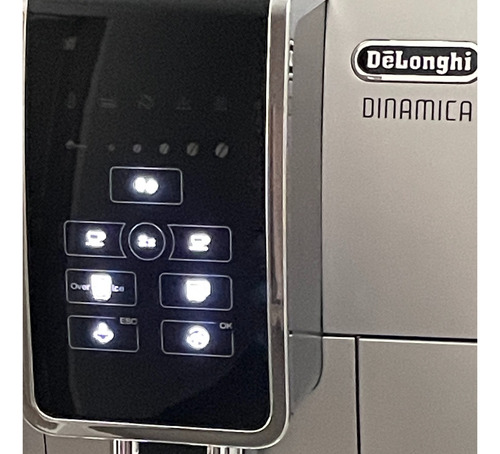 Cafetera Automática Delonghi Dinamica Plateado (Usado)
