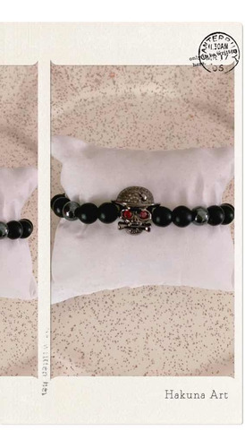 Pulsera Calavera Caballero