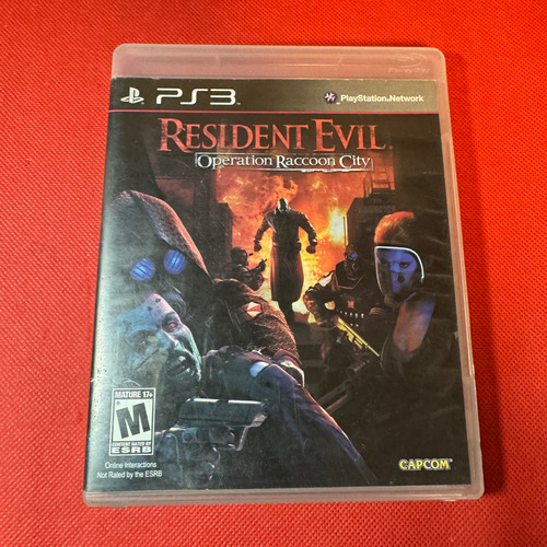 Resident Evil Operation Raccoon City Play Station 3 Ps3  A