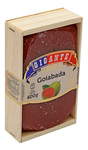 Goiabada Fina Gigante Caixa Com 400 Gramas