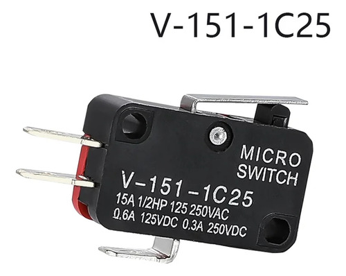 Kkfaus 10pcs V-151-1c25 Spdtnew Original Limit Micro Switch