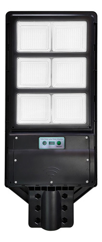 Lámpara Solar Led Suburbana 60w 6500k Sensor De Movimiento Color Negro Tecnolite 60SOLLED131VCD65N