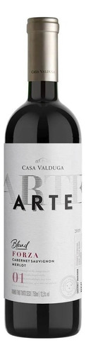 Vinho Casa Valduga Arte Tinto Cabernet Sauvignon Merlot 750m