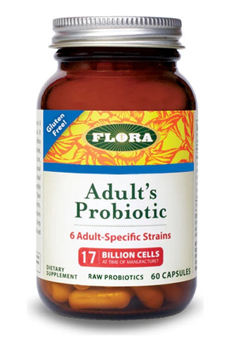 Flora Adult Probiotics 17billones 60caps