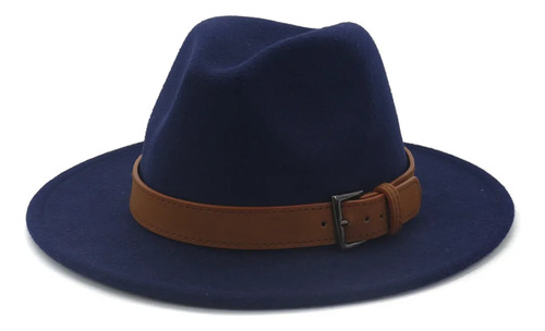 Sombrero Fedora De Lana For Hombre Y Mujer Con Sombrero