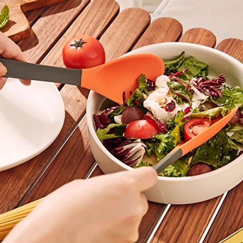 Pinzas De Silicona 2 En 1 Para Cocinar Y Servir Pasta, Sa