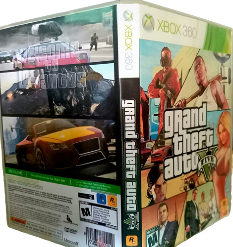 Grand Thief Auto 5 - Xbox 360 Lt3.0-(ler Descrição) Grand Thief Auto V