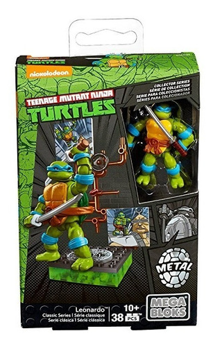 Mega Bloks Tortugas Ninja Colectores 1987 Classic Leonardo F