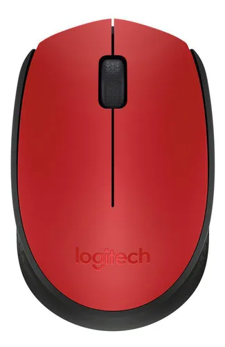 comprar Mouse Inalambrico Logitech M170 Rojo Optico Usb Ct