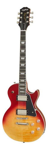 Guitarra EpiPhone Lespaul Modern Figured Cor Amarelo Orientação Da Mão Destro