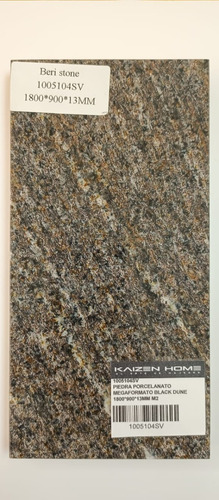 Piedra Beri Stone , Overland, Black Dune 1800x900x13mm
