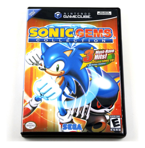 Sonic Gems Collection Nintendo Gamecube Original