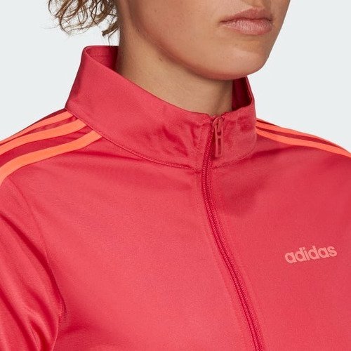 Imagen 4 de 7 de Campera Deportiva adidas Dama Talle Xs Al Xl Rosada Gd4327