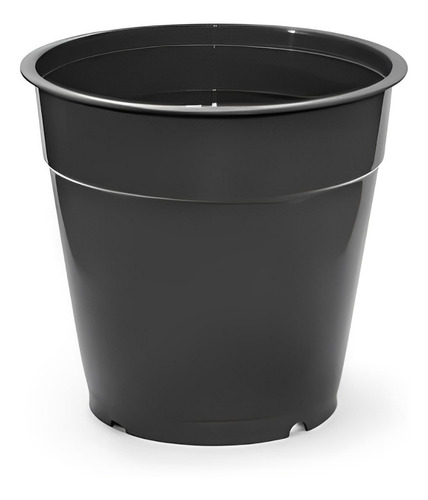 Mini Vaso Pote 09 Plantas Preto Plástico Muda Cactos