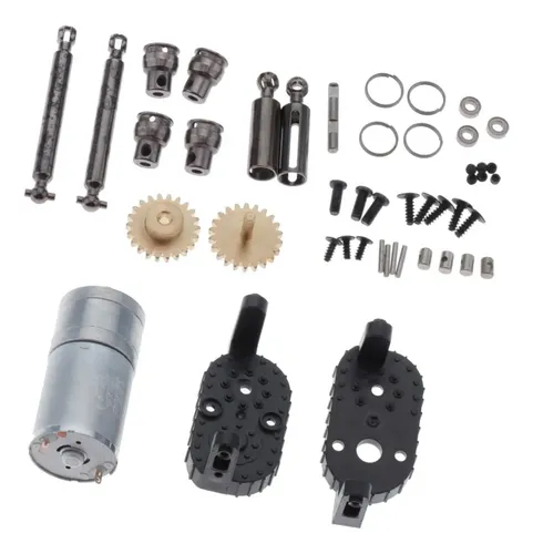 MOUDOAUER Boîte De Vitesses Moteur 180° 12T – Pièce De Rechange Pour WPL 1/16 Et MN 1/12 – Compatible C14/C24/B16/MN90