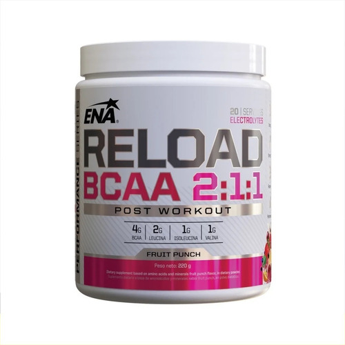 Reload (220 Grs) Ena Sport - Post Entrenamiento Recuperación