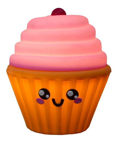Luminaria De Mesa Criativa 3d Cupcake Kawaii