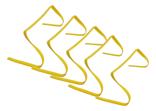 Pack 5 Vallas Planas De Salto Contraviento 15 Cm Agilidad
