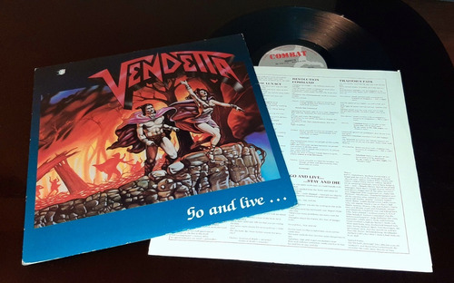 Vendetta - Go And Live......stay And Die 1987 Usa Ozzyperu