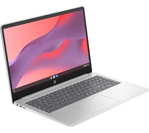 Hp Chromebook Plus 15,6 Fhd, Intel Core I3-n305, 8 Gb Ram, 128 Gb Ufs, Gráficos Intel Uhd, Puertos Usb Tipo C, Chrome Os, Color Plata Natural.