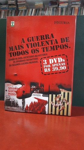 Box Dvd - A Guerra Mais Violenta De Todos Os Tempos