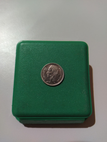 Moneda De Plata 25 Céntimos Año 1960