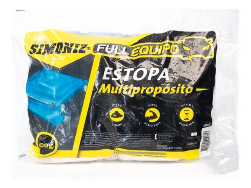 Estopa Multipropósito Super Brillo Automóvil Hogar X 400g 