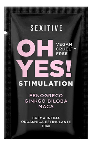 Crema Intensificante Fenogreco Sexitive Oh Yes Stimulation