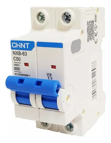 Pack 15 Pzs Interruptor Termomagnético Riel Din 2 Polos 40 A