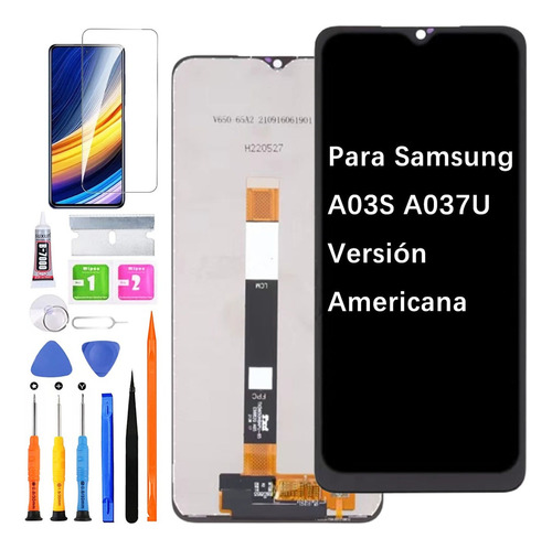 Pantalla Lcd Táctil Para Samsung Galaxy A03s A037u Original