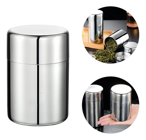 Recipiente De Almacenamiento De Los 400ml Los 7.5x11cm Plata