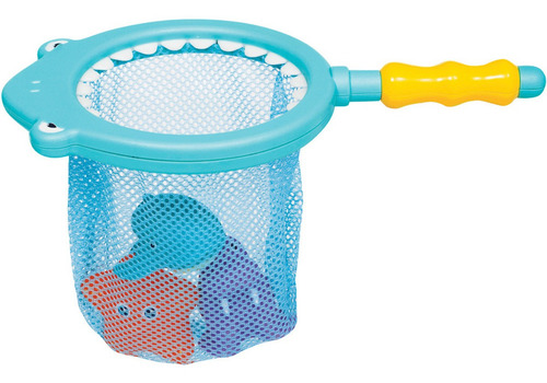Brinquedo Banho Piscina Infantil Pescaria Rede Tubarão Buba