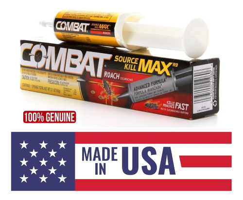 Mata Cucarachas Combat Max Gel Original Importado De U S A