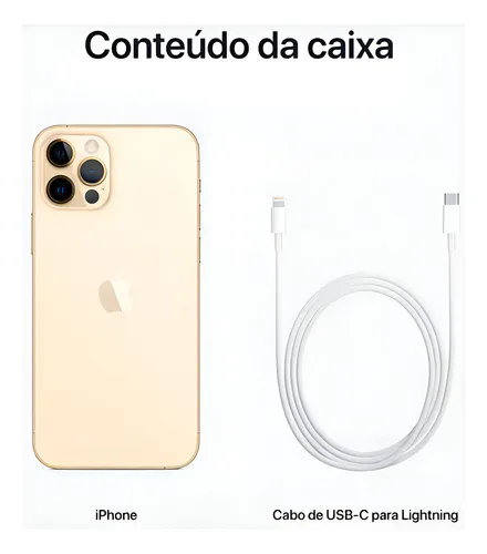 iPhone 12 Pro 128 GB dourado - Excelente (Recondicionado