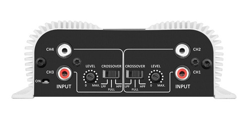 Imagem 3 de 5 de Taramps Ts400 X4 Amplificador Digital 400w Rms Mono Estereo