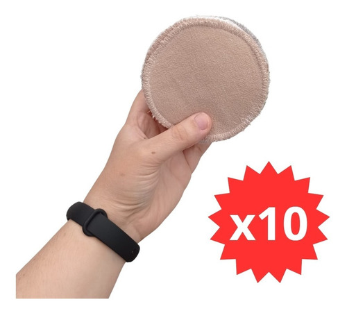 Imagen 1 de 9 de Protectores De Lactancia Lavables Reutilizables Impermeables