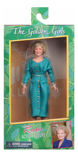 Neca Golden Girls - Rose - Figura De Acción Vestida De 8 P.