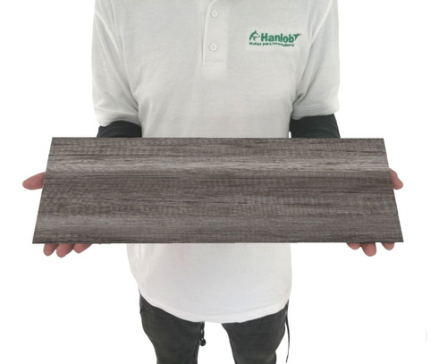 Set De 3 Repisas Flotantes Minimalistas Madera 50x15 Cm