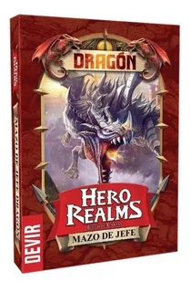 Juego De Cartas Hero Realms Jefe Liche Y Jefe Dragon Nuevos