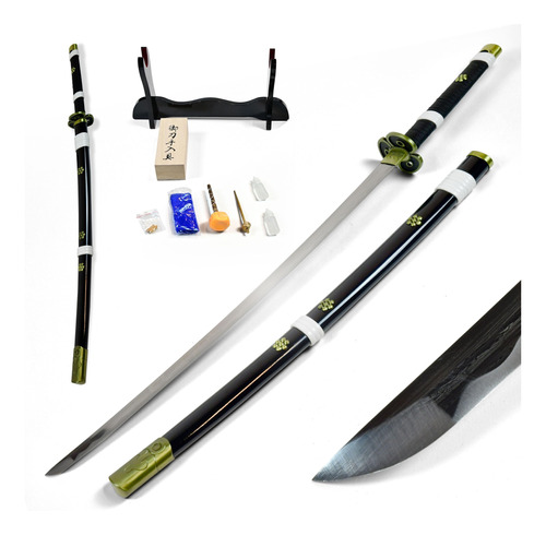 Katana Samurai Enma Roronoa Zoro One Piece Real Afilada +kit