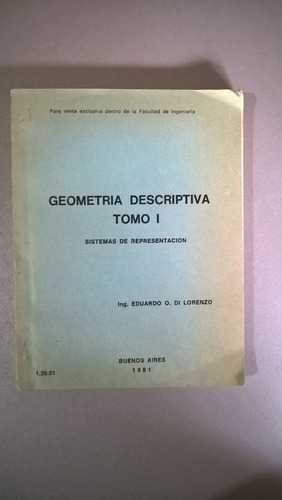 Geometria Descriptiva Sistemas De Representación Di Lorenzo