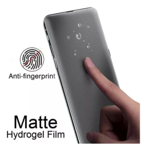 Film Hidrogel Protector Pantalla Mate + Dorso Moto G24